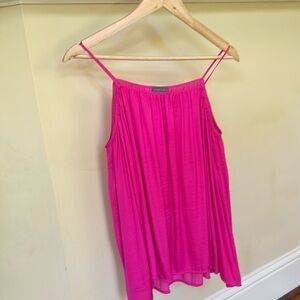 Bright pink Vince Camuto top from Nordstrom’s. Cut out shoulders.